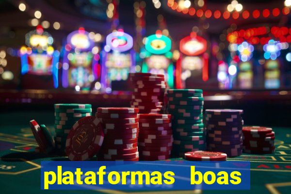 plataformas boas para jogar fortune tiger